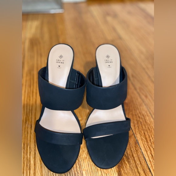 Call It Spring Block Heels - Picture 2 of 4